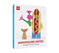 LEGO® Minifigure Notes: 20 Notecards and Envelopes