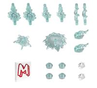 Lego Minifigure Super Heroes Marvel, DC Accessories - Power Bursts Energy Effect Elements Multipack (with Display Stand)