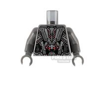 LEGO Minifigure Torso SH Ultron Prime Armour PEARL DARK GRAY