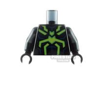 LEGO Minifigure Torso Stealth 'Big Time' Costume (Spider-Man) BLACK