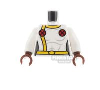 LEGO Minifigure Torso Super Hero Costume Storm WHITE
