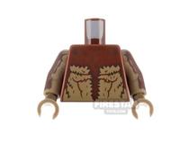 LEGO Minifigure Torso Werewolf REDDISH BROWN