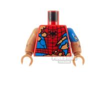 LEGO Minifigure Torso Werewolf Spiderman RED
