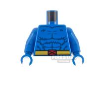 LEGO Minifigure Torso X-Men Beast BLUE
