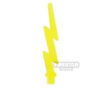 LEGO Minifigure Weapon Lightning Bolt TRANS YELLOW