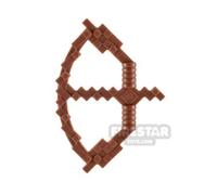 LEGO Minifigure Weapon Minecraft Bow and Arrow REDDISH BROWN