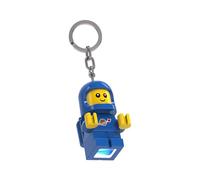 LEGO Minifigures Keyring 5.7 cm Tall - Spacebaby (KE210H), Bag Charm with LED Light