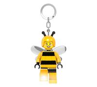 LEGO Minifigures Large 3 Inch Tall Figure Keychain Light - Bumblebee Girl (KE211H), White, Large - 3 inches tall, White, Large - 3 inches tall