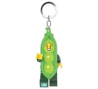 Lego Minifigures Peapod Costume Girl Keychain Light - 3 Inch Tall Figure (KE241H)