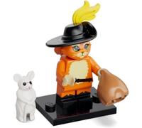 LEGO Minifigures Puss in Boots 71053 Shrek Series Bagged | Collectible Minifigure, Includes Display Base, Ages 5 and Up, DreamWorks Character, Series 4 of 12