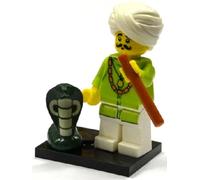 Lego Minifigures Series 13 Snake Charmer with Cobra, Collectible Minifigure