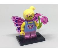 LEGO Minifigures Series 17 Butterfly Girl with Flower, Collectible Building Toy