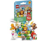 Lego Minifigures Series 28 with 12 Figures: Complete Set of Lego Minifigures Series 71051 Animals (Including Printed Tile)