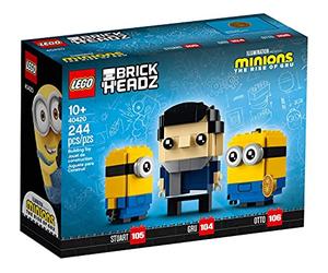 LEGO Minions Brickheadz Gru, Stuart and Otto Set 40420