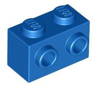 LEGO Modified Brick 1 x 2 with Studs on 1 Side, Part 11211, Part 11211, Choose Your Colour (Blue, 10, count)