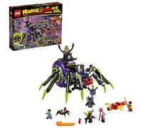 LEGO Monkie Kid Spider Queen’s Arachnoid Base 80022 Building Kit (1,170 Pieces)