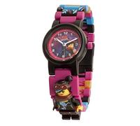 LEGO Movie 2 8021452 Wyldstyle Kids Buildable Watch with Minifigure Link| colour | plastic | 28mm case diameter| analogue quartz | boy girl | official