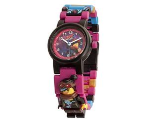 LEGO Movie 2 8021452 Wyldstyle Kids Buildable Watch with Minifigure Link| colour | plastic | 28mm case diameter| analogue quartz | boy girl | official