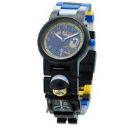 LEGO Movie Bad Cop minifigure link watch children's quartz Watch with blue Dial analogue Display and multicolour plastic Bracelet 9009983