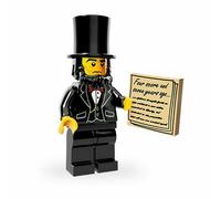 LEGO MOVIE SERIES 1 MINIFIGURE ABRAHAM LINCOLN 71004