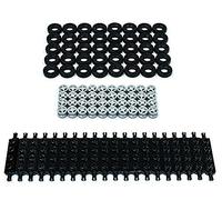 NEW Lego Tire, Wheel and Long Axles Bulk Lot - 100 Pieces Total