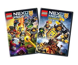 LEGO Nexo Knights: The Complete First & Second Seasons DVD Collection - Season 1 and Season 2 (Book of Monsters)