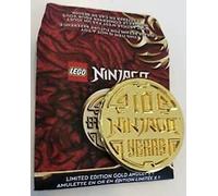 LEGO Ninjago 10th Anniversary LEGOLand Metal Collectable Coin Promo Set (Bagged)