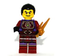 Lego Ninjago 70748 Clouse Minifigure and 1 x Sai Blade Brand New and Genuine