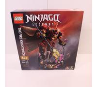 LEGO Ninjago The Fire Knight Mech Toy - Monstrosity Building Set with a Posable Figure, 2 Minifigures & a Sea Monster on a Display Stand - Birthday Gift for 14+ Year Old Boys and Teenagers - 71846
