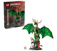LEGO Ninjago The Guardian Dragon Model Kit - Features a Posable Dragon Figure, Master Wu Minifigure & a Scenic Rock-Effect Display Stand - Gift for 14+ Year Old boys & Teenage Monstrosity Fans - 71847