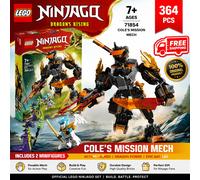 LEGO NINJAGO 71854 Cole's Mech Dragon Zane Ninja Building Toy Set UK