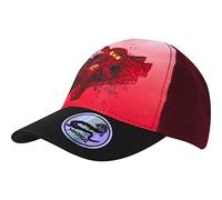 LEGO Ninjago Baseball Cap, Cap Peaked Cap for Children Boys Cap with Velcro Adjustable, red, 54