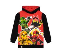 LEGO Ninjago Boys Hoodie | Kai, Lloyd, Jay And Nya Hooded Sweatshirt | Cotton Hoodie | Ninja Boys’ Hoodies | Ages 4 To 13 Years