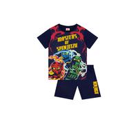 Lego Ninjago Boy's Nya, Lloyd & Kai Short Pyjama Set in Blue | Size: 11-12 Years LEGO NINJAGO Blue 11-12 Years