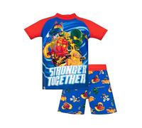 LEGO Ninjago Boys Swimming Costume | Ninja Boys Swim Set | Ninjago Two Piece Kids Swimsuit| Ages 5 to 13 Years