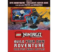 LEGO NINJAGO Build Your Own Adventure Greatest Ninja Battles: with Nya minifigure and exclusive Hover-Bike model (LEGO Build Your Own Adventure)