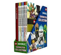 LEGO Ninjago Character Collection 8 Book Set: Includes Teen Wu Minifigure
