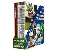 LEGO Ninjago Character Collection 8 Books Collection Set: Includes Teen Wu Minifigure