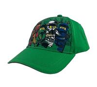 LEGO Ninjago Children's Baseball Cap Green Figures, Green, 52-54