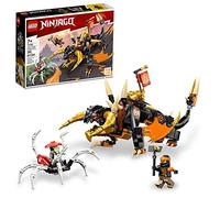 LEGO NINJAGO Cole’s Earth Dragon EVO, Upgradable Action Toy Figure for Kids, Boys and Girls with Battle Scorpion Creature and 2 Minifigures, 2023 Playset 71782