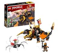 LEGO NINJAGO Cole’s Earth Dragon EVO, Upgradable Action Toy Figure for Kids, Boys and Girls with Battle Scorpion Creature and 2 Minifigures, 2023 Playset 71782