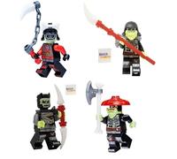 LEGO Ninjago Core 4 Bone Army Combo Pack - King, Hunter, Warrior and Knight