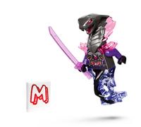 LEGO NINJAGO Crystalized Minifigure - General Aspheera with Translucent Weapon