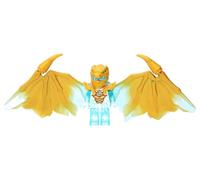 LEGO Ninjago Crystalized: Zane Dragon Minifigure with Sword and Shuriken