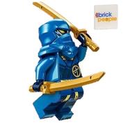 LEGO Ninjago Dragons Rising: Jay Minifigure with Dual Swords - Blue Ninja Ages 6+