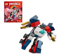 LEGO Ninjago Dragons Rising Mini Ninja Combo Mech Building Paper Bag Set, 80 Pieces, 4-in-1 Model, 7+ Years, 30699