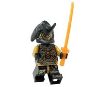 LEGO Ninjago Dragons Rising Season 1 Imperium Claw General Minifigure with Sword