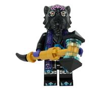 LEGO Ninjago Dragons Rising Season 2 Lord Ras Minifigure with Battle Hammer