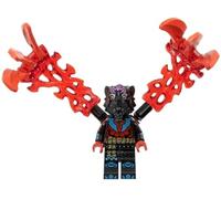 LEGO Ninjago Dragons Rising Season 2 Lord Ras Minifigure with Energy Claws