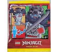 LEGO Ninjago Dragons Rising Season 3: Spectral Dragonian Warrior Minfigure with Sword - Ages 6+